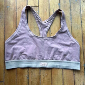 Skims  dusty pink sports bra